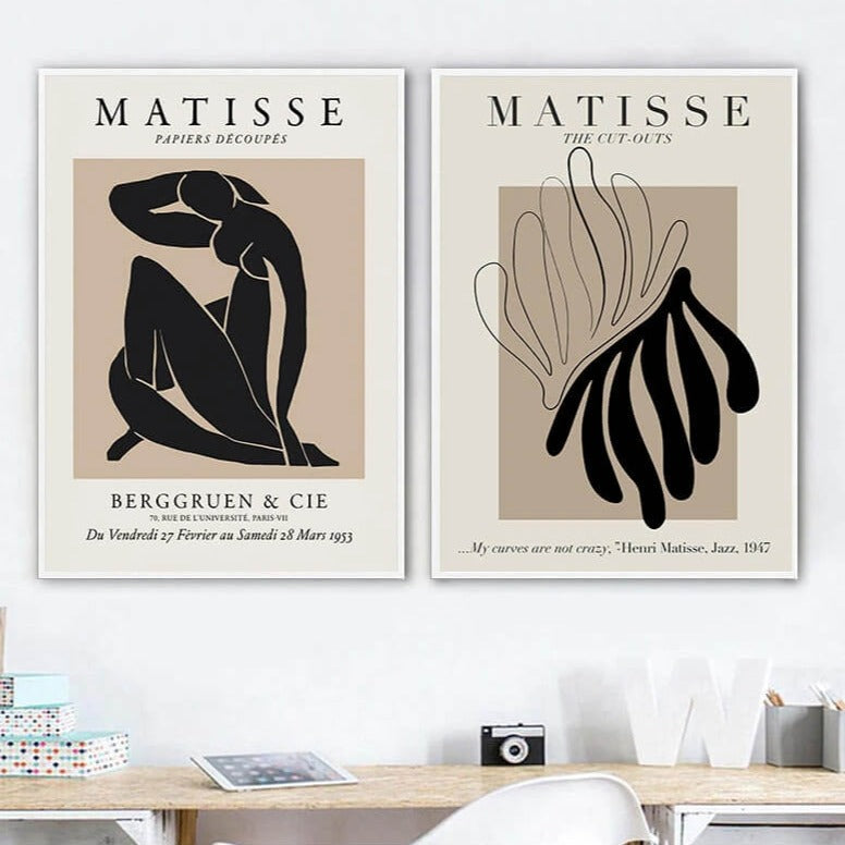 Modern Matisse Canvas Prints