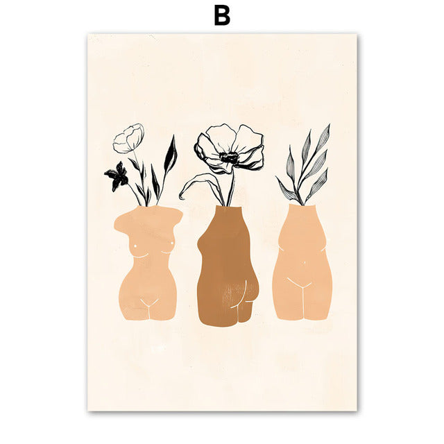 Boho Landscape Canvas Prints