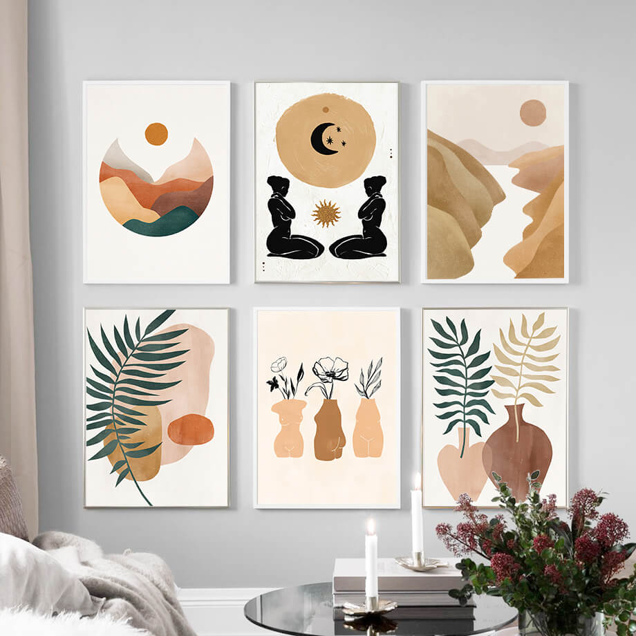 Boho Landscape Canvas Prints