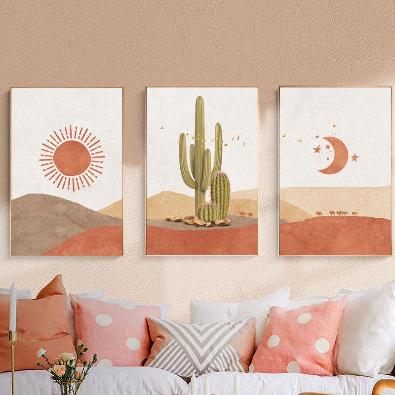 Sun & Moon Balance Canvas Print