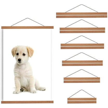 Minimalist Wooden Magnetic Poster Frame