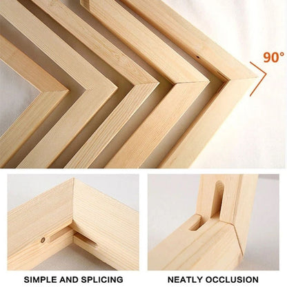 DIY Stretcher Bar Frame Kit for Canvas Prints
