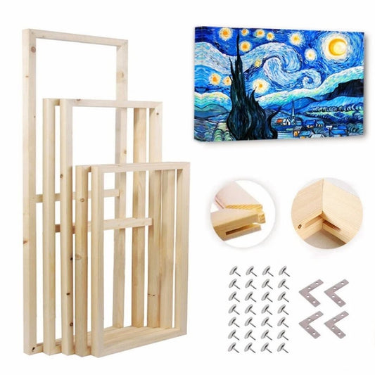 DIY Stretcher Bar Frame Kit for Canvas Prints