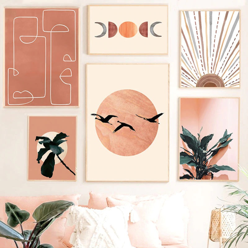 Moon Phase Canvas Print
