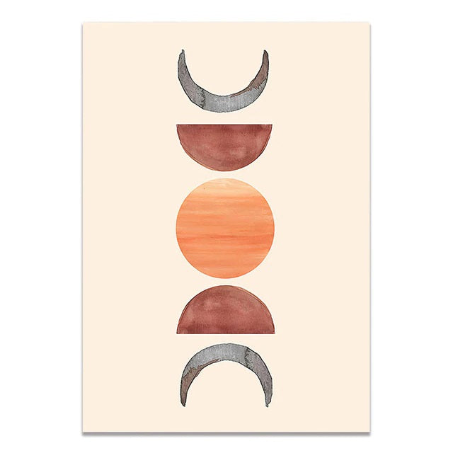 Moon Phase Canvas Print