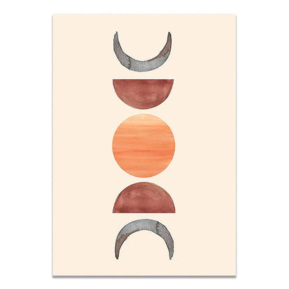 Moon Phase Canvas Print