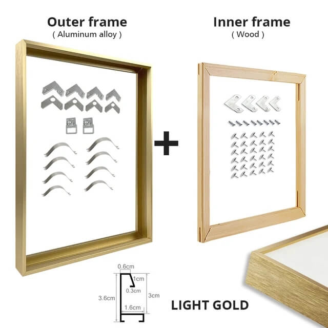 Premium Metal Canvas Frame Kit