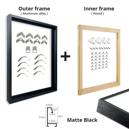 Premium Metal Canvas Frame Kit