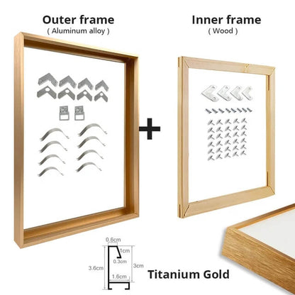 Premium Metal Canvas Frame Kit
