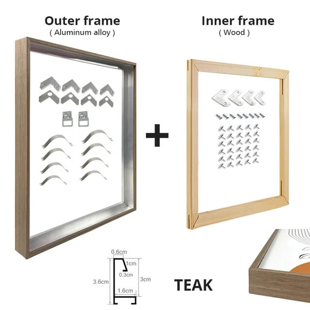 Premium Metal Canvas Frame Kit