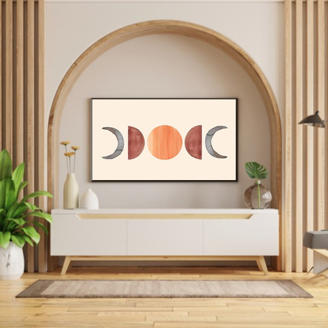 Moon Phase Canvas Print