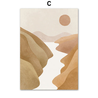 Boho Landscape Canvas Prints
