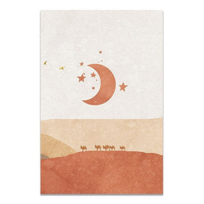 Sun & Moon Balance Canvas Print