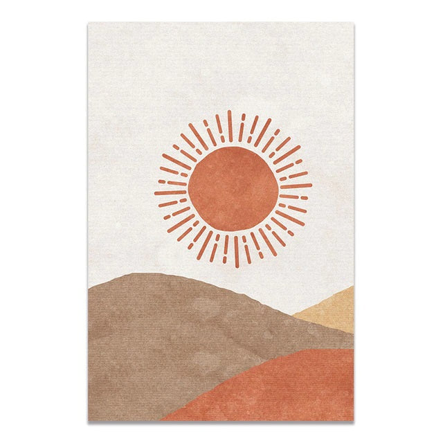 Sun & Moon Balance Canvas Print